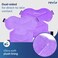 REVIX Shoulder Ice Pack Reusable Gel Ice Wrap for Shoulder Fatigue, Promotes Post-Workout Recovery, Cold Therapy Compression for Man and Women, Purple.