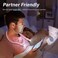 Vekkia Rechargeable LED Neck Reading Light, Book Lights for Reading in Bed, 3 Brightness Levels, Flexible Soft Silicone Arms Comfortable Wear, Long Lasting, Perfect for CraftKnitting, Pink.