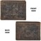 Wise Owl Accessories Real Leather Mens Bifold Wallet RFID Blocking Slim Minimalist Front Pocket - ThinStylish with ID Window in Gift Box (Crazy Horse, Moss.