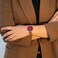 Anne Klein Womens Quartz Watch, Analog Display and Ceramic Strap.