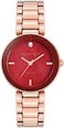 Anne Klein Womens Quartz Watch, Analog Display and Ceramic Strap.