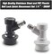 PERA Ball Lock Keg Quick Connect Keg Connector Ball Lock Fittings with Swivel Nuts 3/16&ldquo; for liquid hose 5/16&rdquo; for gas hose Used for Corny Ball Lock Keg.