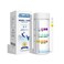 شرائط اختبار DIP & GO DIPGO لحمامات السباحة والمنتجعات الصحية - 125 شريطًا، مجموعة اختبار حمام السباحة 3 في 1 لدرجة الحموضة، والكلور الكلي، والقلوية الكلية - شرائط اختبار المنتجعات الصحية لأحواض الاست