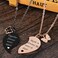 MJartoria BFF Necklace for 2-Split Valentine Heart Necklace TOGETHER FOREVER NEVER APART Best Friends Pendant Friendship Necklace Set of 2 Gifts for Her, Metal, not known.