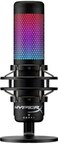 ميكروفون HyperX RGB USB مزود بخاصية كتم الصوت بنقرة واحدة وتسجيل متعدد الأنماط