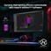 ميكروفون HyperX RGB USB مزود بخاصية كتم الصوت بنقرة واحدة وتسجيل متعدد الأنماط