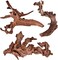 majoywoo Natural Coral Driftwood for Aquarium Decor Fish Tank Decorations, Assorted Driftwood Branch 6-10" 3 Pcs, Reptile Decor&hellip;.