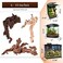 majoywoo Natural Coral Driftwood for Aquarium Decor Fish Tank Decorations, Assorted Driftwood Branch 6-10" 3 Pcs, Reptile Decor&hellip;.