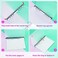 K-Musculo A5 6 Ring Binder Cover with Snap Button Closure Loose Leaf Folders Notebook Shell Protector for 6 Hole Planner Pages Refill Insert (Translucent Plastic.