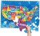Momo &amp; Nashi MomoNashi United States Puzzle For Kids - 70 Piece USa Map 50 With Capitals Childrens Jigsaw Geography Puzzles Ages 4-8, 5, 6, 7, 8-10 Year Olds US Learning.