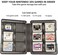 Xahpower 3ds Game Holding Card Case For Nintendo New 3ds / New 3ds Xl / 3ds / 3ds Xl / Dsi / Dsi Xl / Ds / New 2ds /new 2ds Xl / 2ds/ 2ds Xl Catridge.