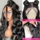 Wingirl Lace Front Human Hair Wigs for Women Pre Plucked Hairline 220% Denisty Brazilian Body Wave Lace Front Wigs with Baby Hair Natural Color(26Inch, 220% denisty.