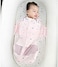 Happiest Baby SNOO Sleep Sack - 100% Organic Cotton Baby Swaddle Blanket - Doctor Designed Promotes Healthy Hip Development (Rose Planets, Large.