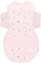 Happiest Baby SNOO Sleep Sack - 100% Organic Cotton Baby Swaddle Blanket - Doctor Designed Promotes Healthy Hip Development (Rose Planets, Large.