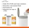 Spectrum Diversified Decorative Refillable Wet Dispenser for Household, Stylish Holder for Cleaning Wipes, White.
