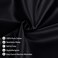 Leeden Cotton Body Pillow Cover, 800 Thread Count, Ultra Soft and Breathable Body Pillowcase for Adults Pregnant Women, Envelope Closure, 21"x 54" Long Pillow Case (Black,21"x 54".