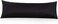 Leeden Cotton Body Pillow Cover, 800 Thread Count, Ultra Soft and Breathable Body Pillowcase for Adults Pregnant Women, Envelope Closure, 21"x 54" Long Pillow Case (Black,21"x 54".
