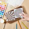 Tinlade 36 Pieces Geometric Stencils Painting Templates Art Drawing Stencil Templates for Scrapbooking Cookie Tile Furniture Wall Floor Decor Drawing Tracing DIY Art Supplies (5 x 5 Inches.