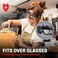 NoCry Safety Goggles 6X3 and attachable Face Shield/Mask.