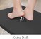 HappyTrends 2 PCS Kitchen Mat Cushioned Anti-Fatigue Floor Mat, Heavy Duty Ergonomic Comfort Foam Standing Mat, Waterproof Non-Slip Kitchen Rugs for Home, Office, Laundry, Black.