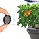 طقم فواصل نباتية من Ulrempart متوافق مع جميع موديلات AG Garden Harvest و Bounty و Farm و Extra و Ultra، فتحات سطح الزراعة، غطاء فاصل للمنصة، ملحقات، عبوة من 25 قطعة باللون الأسود.