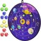 BooTaa 29" Large Dart Board, Boys Toys, Board Games for Kids with 12 Sticky Balls, Indoor/ Sport Outdoor Fun Family Game Toys, Gifts for 3 4 5 6 7 8 9 10 11 12 Year Old Boys Kids Girls Toddlers Teens.