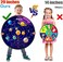 BooTaa 29" Large Dart Board, Boys Toys, Board Games for Kids with 12 Sticky Balls, Indoor/ Sport Outdoor Fun Family Game Toys, Gifts for 3 4 5 6 7 8 9 10 11 12 Year Old Boys Kids Girls Toddlers Teens.