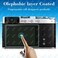 واقي شاشة ULBTER لكاميرا Fujifilm X100VI X-E4 X100V Fuji XE4 X-100V غطاء قاعدة الفلاش، 0.3 مم، صلابة 9H، زجاج مقوى مقاوم للخدش والفقاعات [عبوة من 3 قطع].