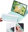 AnMengXinLing iPad Mini 5 Keyboard CaseMouse Detachable Wireless Bluetooth Keyboard Pencil Holder Slim Leather Smart Cover for iPad Mini 5th Gen 2019 (iPad Mini 5, Purple.
