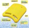 عوامة Pro Aviana Junior Kickboard للأطفال الصغار، أداة مساعدة للسباحة، لوح تدريب للأطفال لتعلم السباحة في المسبح، مياه مفتوحة، مادة EVA، خالية من BPA (أصفر).