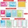 FANCY LAND 0 - 30 Number Bulletin Board Set for Classroom.