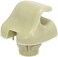 X AUTOHAUX 2pcs Beige Car Plastic Sun Visor Hook Clip Bracket Retainer 88217S04003ZA for Honda Accord Civic CR-V Element Odyssey Pilot Ridgeline.