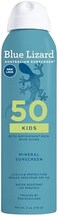 BLUE LIZARD Mineral Sunscreen Kids SPF 50Spray, 5 Fl Oz.