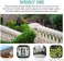 مجموعة تورى المكونة من 24 شريطًا شفافًا من مادة PVC مانعة للطيور، تُستخدم للأسوار الخارجية والأسقف لإبعاد الطيور والحمام والقطط والسناجب والراكون، ومنع الطيور من بناء أعشاشها.