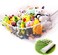 XWGJ Stuffed Animal Net or Hammock, Toy Hammock, Teddy Bear Hammock, There Are 25 RUBBER BANDS in The Elastic of Our Stuffed Animal Storage Net. (X-Large.