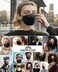 HAPPYDAY A Set of 25 Packages Made in KOREA KF94 Black Face Mask for Adult.