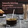 Prestee Wooden Coffee Stirrer - 1000 Disposable 5. 5 inches Long Wooden Stir Sticks for Coffee and Cocktails - Smooth, Splinter-Free Beverage Mixers - Ideal for Coffee Bars and Drink Stations.