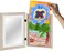Americanflat 10x12. 5 Kids Art Frame - Front Loading Picture Frame - Use as 8. 5x11 Frame with Mat or 10x12. 5 Frame Without Mat - My Mini Masterpiece - Holds 100 Artworks - Driftwood.