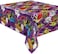 Unique Teenage Mutant Ninja Turtles TMNT Birthday Party Supplies Decoration Bundle Includes 1 Table Cover, Happy Birthday Banner Decoration, 8 Paper Masks, 1 Dinosaur Sticker Sheet.