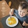 Moonkie Silicone Placemats for BabyKid, Stain-Proof Non-Slip Toddler Food Mats Eating Table Mat with 2 Packs(Ether/Sage.