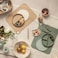 Moonkie Silicone Placemats for BabyKid, Stain-Proof Non-Slip Toddler Food Mats Eating Table Mat with 2 Packs(Ether/Sage.