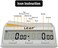 LEAP Chess Clock Programme Updated Digital Timer Advanced for Game and Chess Timer with BonusDelay Count Down up Alarm Milk White.