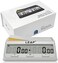 LEAP Chess Clock Programme Updated Digital Timer Advanced for Game and Chess Timer with BonusDelay Count Down up Alarm Milk White.