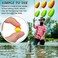 Skylety 60 Pieces Foam Floats Bullet Fishing Foam Snell Floats Fishing Rig Floats Spinner Rig Floats Pompano Rigs Floats Oval Fly Fishing Strike Indicators for Trout Catfish Walleye.