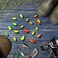 Skylety 60 Pieces Foam Floats Bullet Fishing Foam Snell Floats Fishing Rig Floats Spinner Rig Floats Pompano Rigs Floats Oval Fly Fishing Strike Indicators for Trout Catfish Walleye.