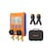 Elitech Digital Manifold Gauge 2-Way Valve with Thermometer Clamps for HVAC Systems, LMG-10.