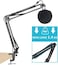 SUNMON Snowball iCE Mic Boom Arm Stand with Pop Filter, Compatible with Blue Snowball Ice USB Microphone with Cable Sleeve.