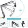 SUNMON AT2020 Mic Boom Arm Stand with Pop Filter, Compatible with Audio-Technica AT2020, Audio-Technica AT2020V USB Microphone with Cable Sleeve by.
