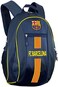 Icon Sports FC Barcelona Soccer Ball Backpack, Blue, Large.