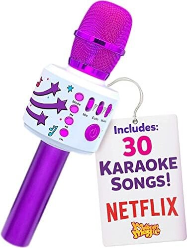 Move2Play Bluetooth30 Famous Songs Karaoke Microphone for Girls.